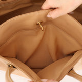 Chanel 2005 Beige Executive Cerf Medium Tote 24K GP