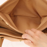 Chanel 2005 Beige Executive Cerf Medium Tote 24K GP