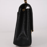 Chanel 1992 Caviar Mademoiselle Medium Flap Bag 24K GP