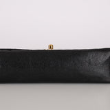 Chanel 1992 Caviar Mademoiselle Medium Flap Bag 24K GP