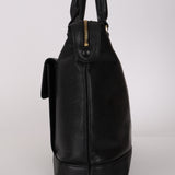 Chanel 1995 Caviar Double-Sided Pocket Tote Bag 24K GP