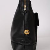 Chanel 1995 Caviar Double-Sided Pocket Tote Bag 24K GP