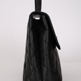 Chanel 2002 Caviar Quilted Turnlock Kelly 24K GP