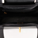 Rare Chanel 1998 Caviar Small Shopper Kelly 24K GP