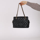 Chanel 2004 Caviar Petite Timeless Tote 24K GP