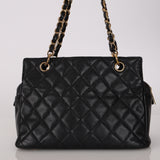 Chanel 2004 Caviar Petite Timeless Tote 24K GP
