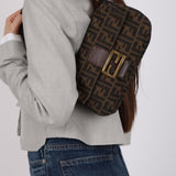 Ultra-Rare Fendi Zucca Baguette Bag GHW