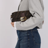 Ultra-Rare Fendi Zucca Baguette Bag GHW