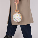 Ultra-Rare Louis Vuitton x Takashi Murakami Multicolor White Koro Koro Clutch