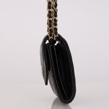 Chanel 2018 Chevron Lambskin Cardholder on Chain