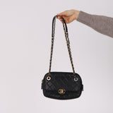 Chanel 2019 Calfskin Interlocking CC Small Camera Bag