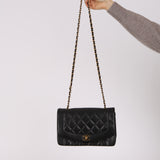 Chanel 1993 Lambskin Medium Diana Flap Bag 24K GP