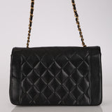Chanel 1993 Lambskin Medium Diana Flap Bag 24K GP