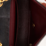 Rare Chanel Lambskin Chain Handle Mini Diana Flap Bag 24K GP
