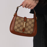Gucci Charisma Calfskin Crystal GG Mini Jackie 1961