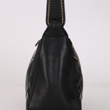 Chanel 2005 Surpique Double-Sided Zip Hobo 24K GP