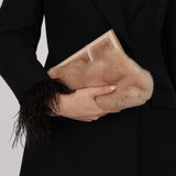 Fendi Blush Mink Small First Clutch