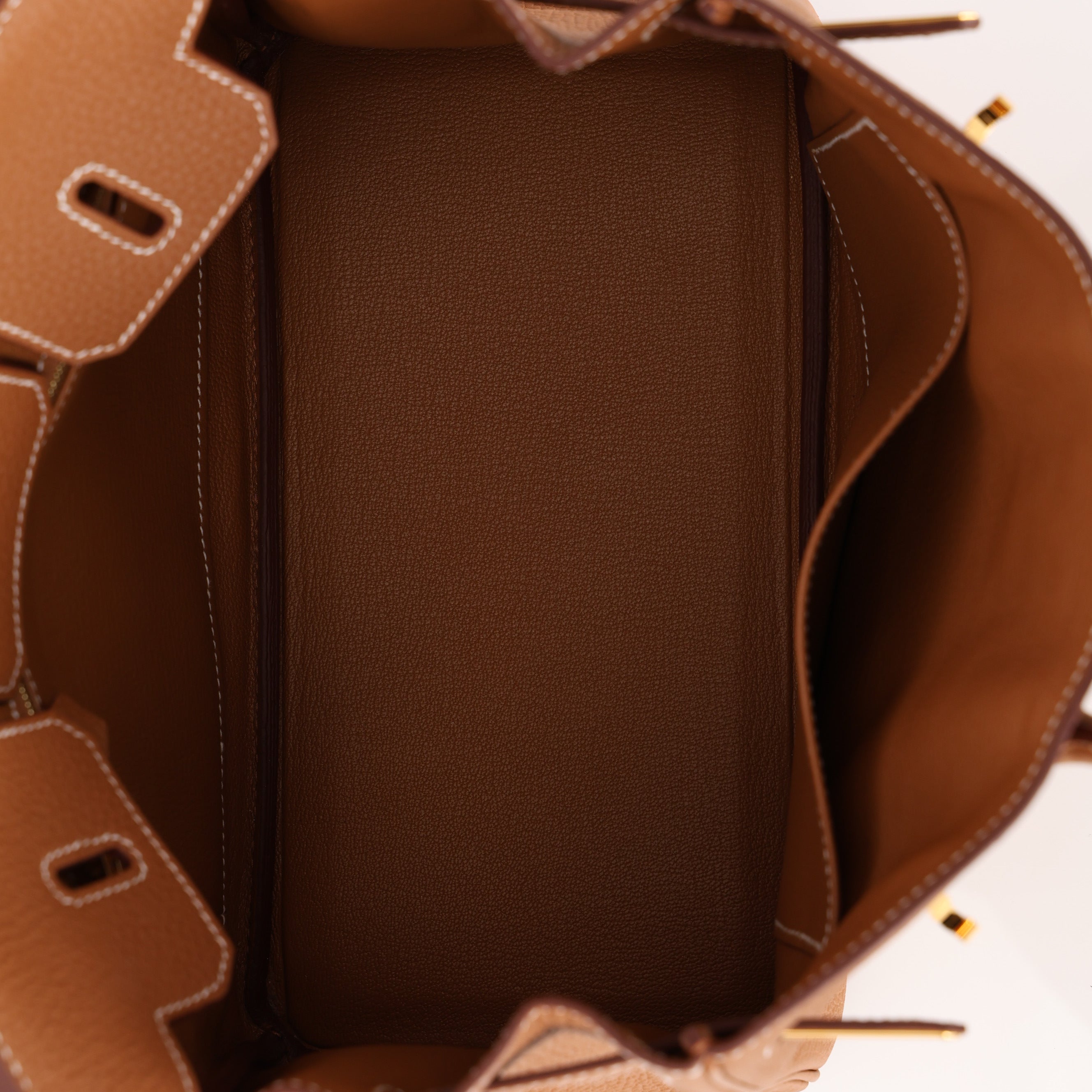 Hermès 2023 Gold Togo Birkin 25 Retourne GHW