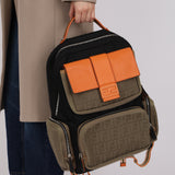 Fendi Zucca Explorer Multibag Baguette Backpack