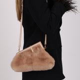 Fendi Blush Mink Small First Clutch
