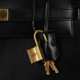 Hermès 1978 Noir Box Kelly 32 Sellier GHW