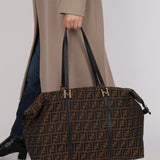 Fendi Zucca 48HR Boston Bag