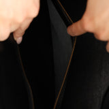 Hermès 1978 Noir Box Kelly 32 Sellier GHW