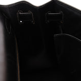 Hermès 1978 Noir Box Kelly 32 Sellier GHW