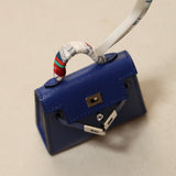 Hermès 2020 Bleu Electrique Tadelakt Micro Kelly Twilly