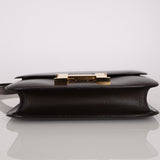 Hermès 1993 Cacao Box Constance 23 GHW