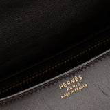 Hermès 1993 Cacao Box Constance 23 GHW