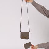 Hermès 2022 Etain Epsom Constance Slim Wallet GHW