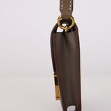 Hermès 2022 Etain Epsom Constance Slim Wallet GHW
