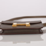 Hermès 2022 Etain Epsom Constance Slim Wallet GHW