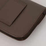 Hermès 2022 Etain Epsom Constance Slim Wallet GHW