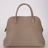 Hermès 2016 Gris Tourterelle Taurillon Clémence Bolide 31 PHW