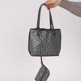 Goyard Grey Goyardine Mini Anjou