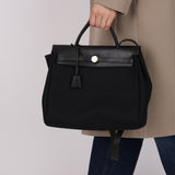 Hermès 2000 Vache Hunter and Toile Herbag 31