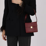 Hermès 2021 Rouge H Chevre Mysore Clic 16 GHW