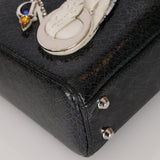 Limited Edition Dior 2016 Ceramic Deerskin Swan Mini Lady Dior