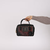 Prada Saffiano Marbled Bauletto Bag