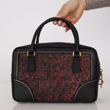 Prada Saffiano Marbled Bauletto Bag