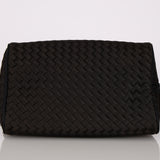 Bottega Veneta Satin Intrecciato Tassel Bowler Bag