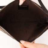 Fendi Zucca Half-Moon Pochette