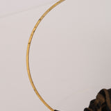 Fendi Zucca Canvas Gold Hoop Handle Tote