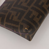 Fendi Zucca Spalmati Chain Pochette