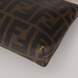 Fendi Zucca Spalmati Chain Pochette