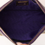 Fendi Zucca Spalmati Chain Pochette