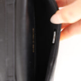 Chanel 2021 Black Lambskin Miss Coco Cardholder on Chain