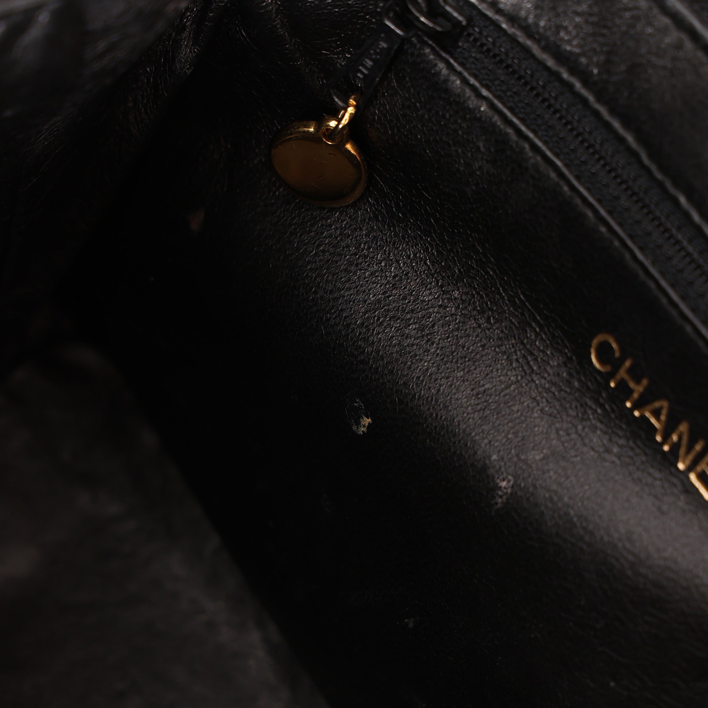 Ultra-Rare Chanel Turnlock Kelly Black Silk Rope 1998 24K GP
